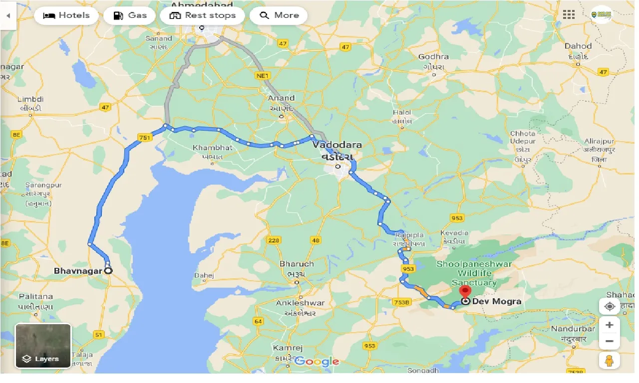 Bhavnagar To Dev Mogra One Way bhavnagar-to-dev-mogra-one-way