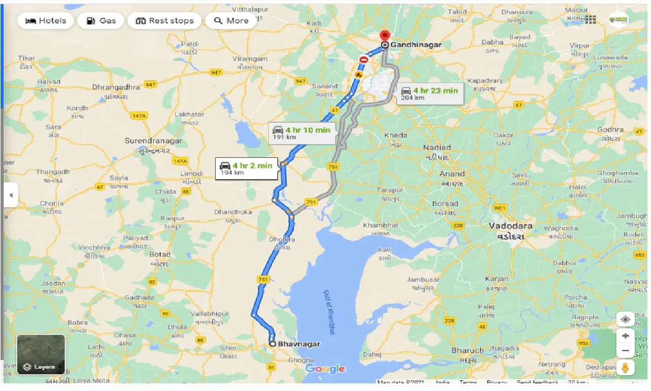 bhavnagar-to-gandhinagar-round-trip