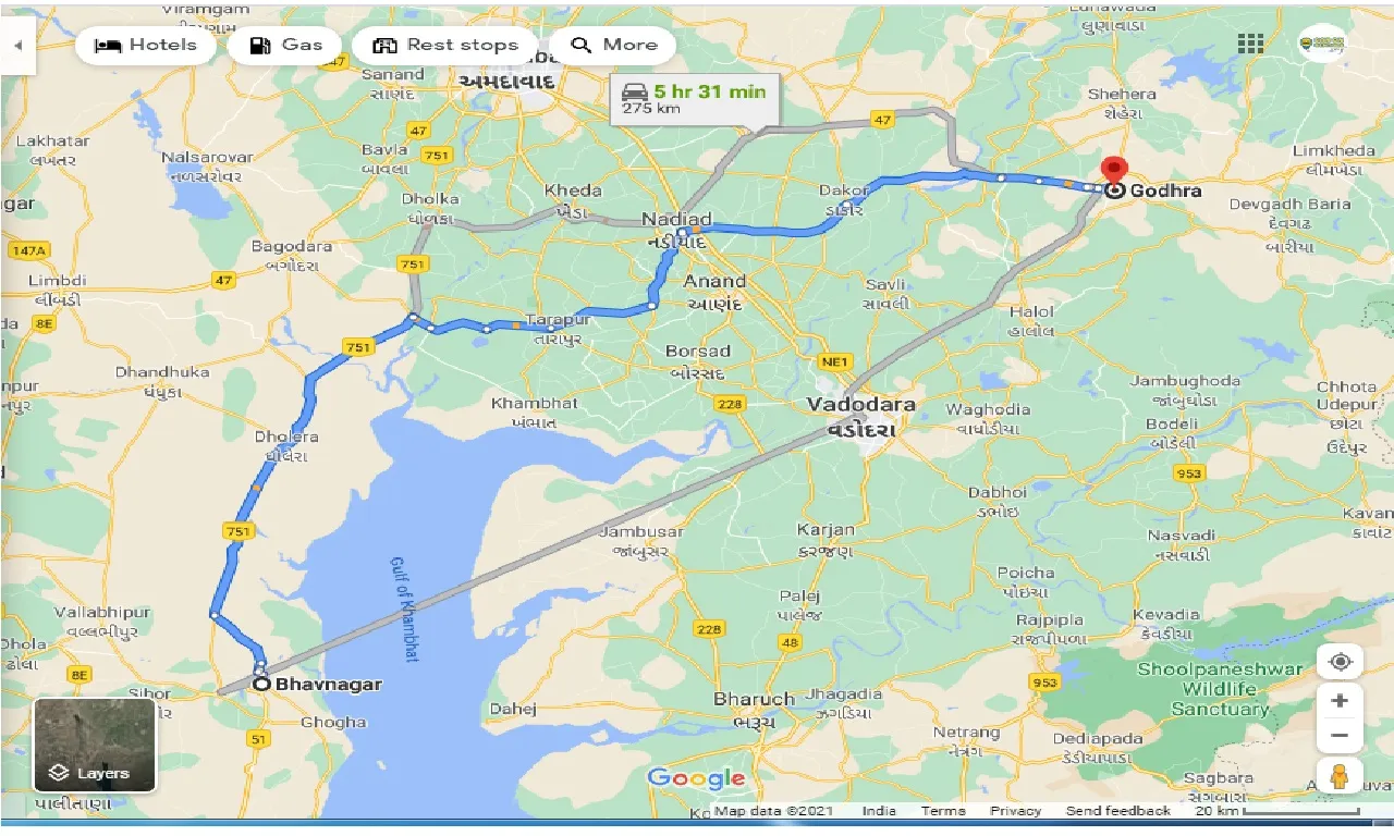 bhavnagar-to-godhra-taxi