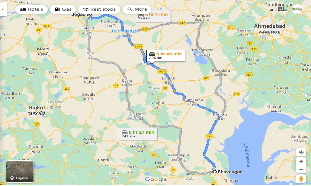 bhavnagar-to-jogad-taxi