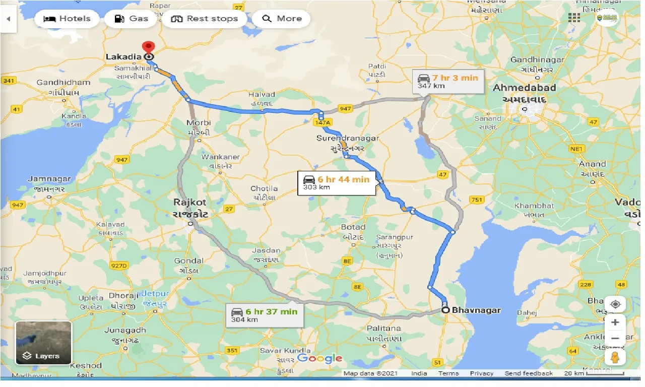 bhavnagar-to-lakadia-taxi