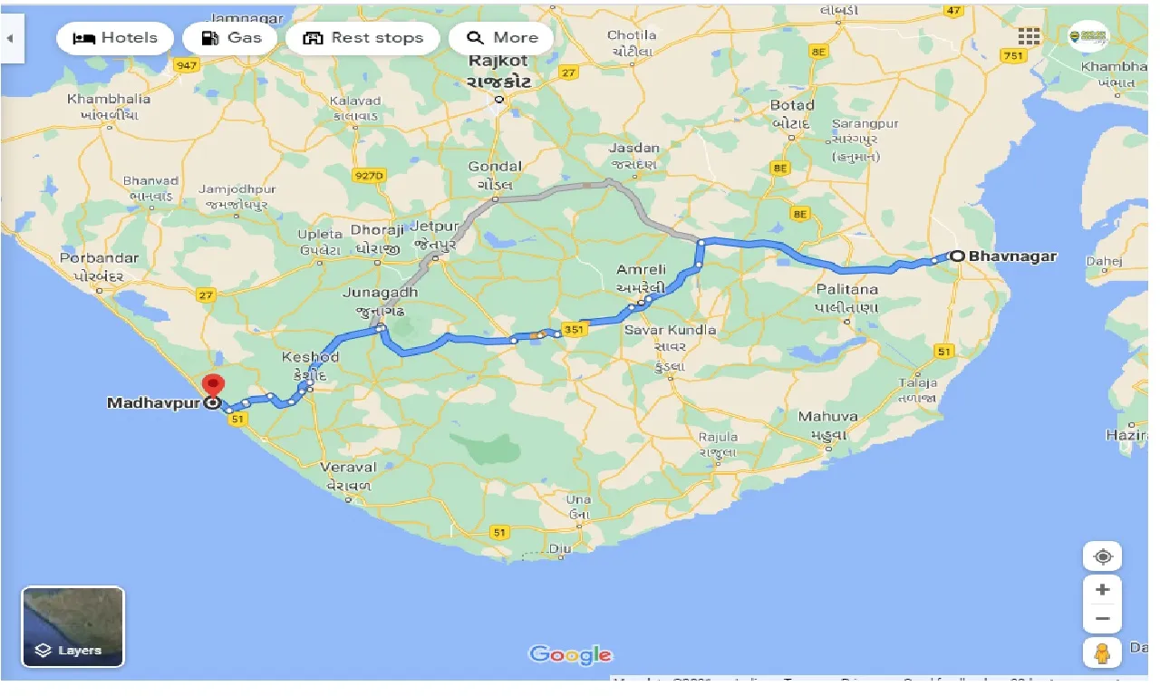 bhavnagar-to-madhavpur-one-way