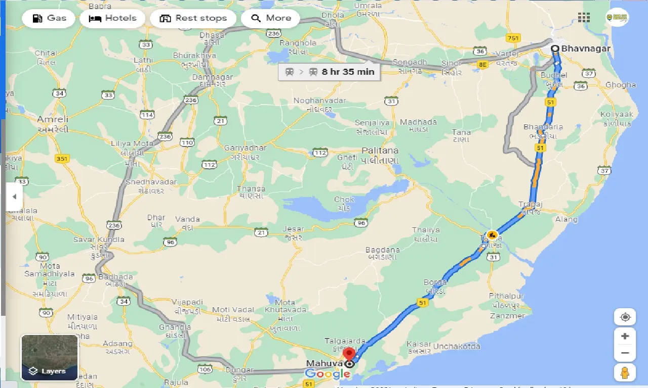 bhavnagar-to-mahuva-one-way