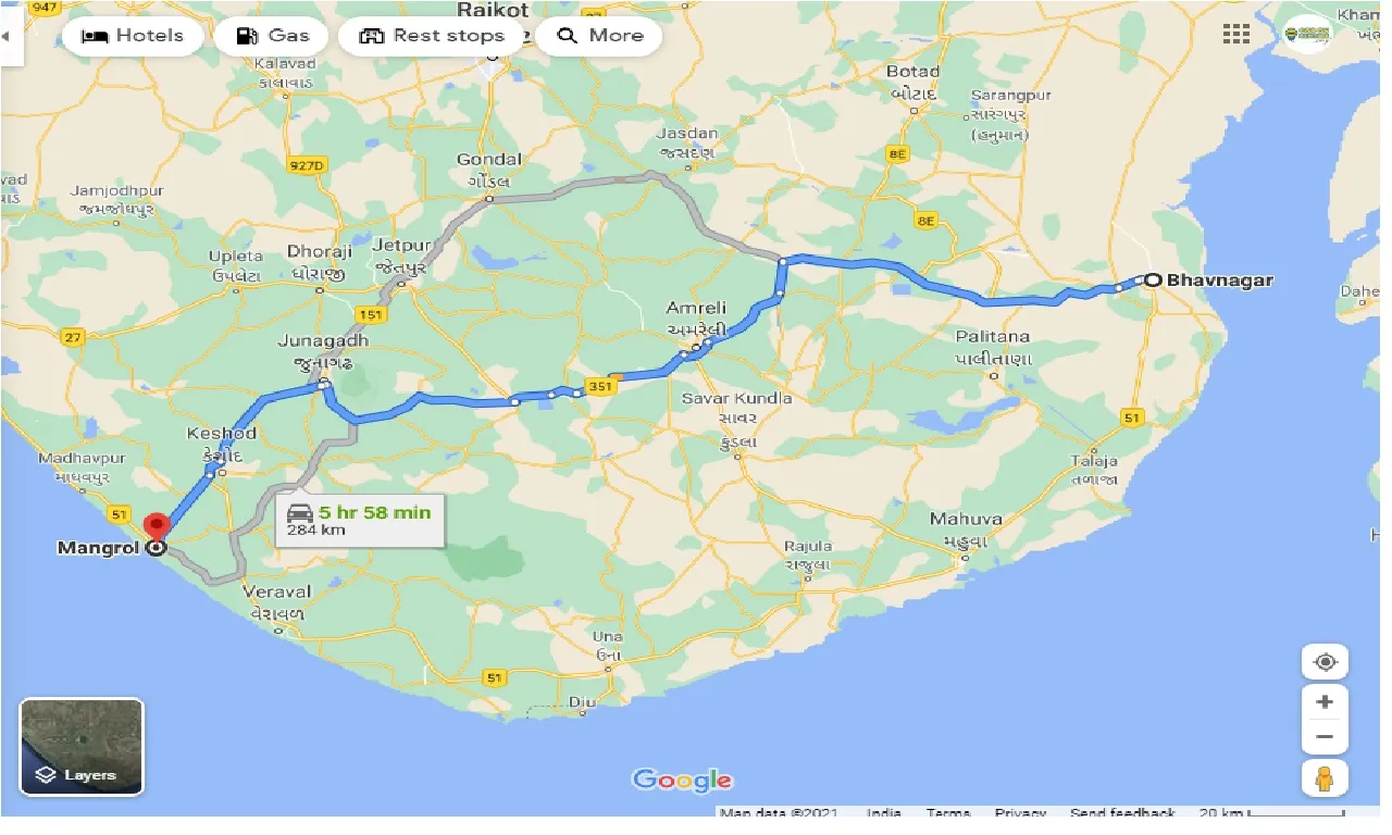 bhavnagar-to-mangrol-taxi