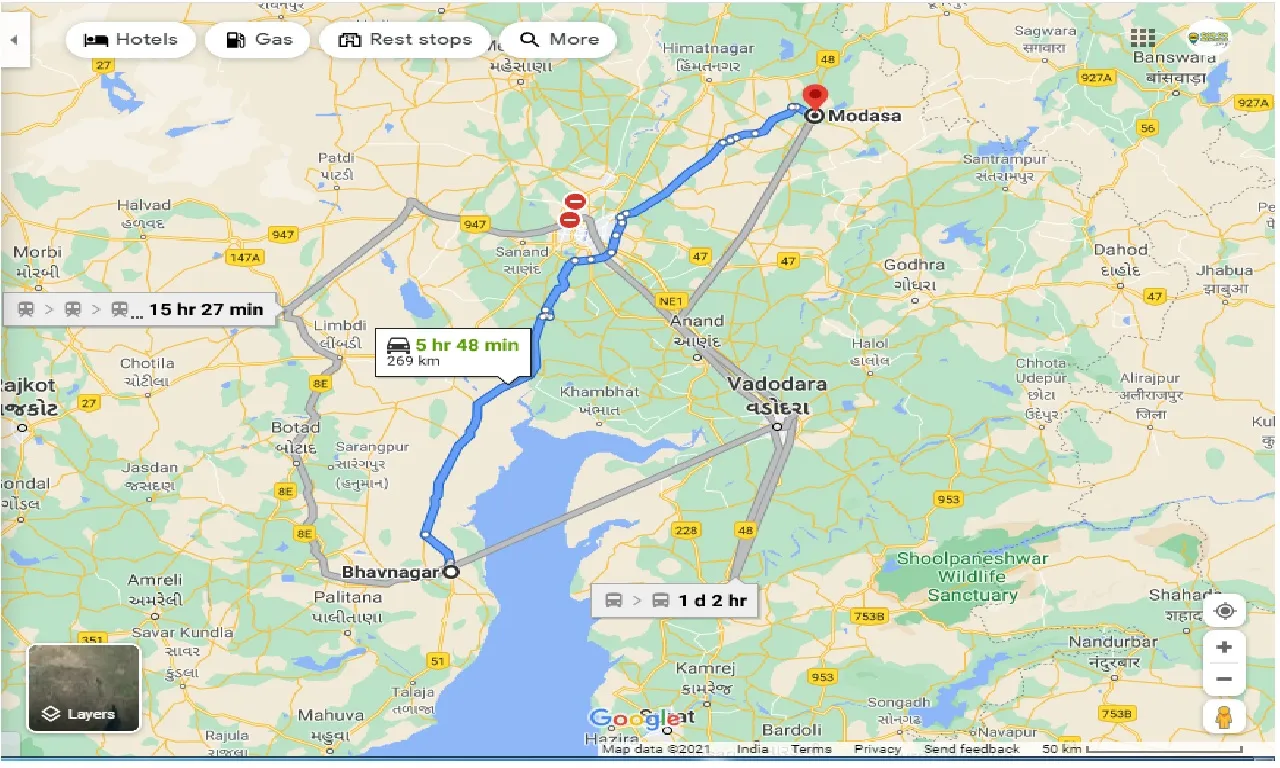 bhavnagar-to-modasa-taxi