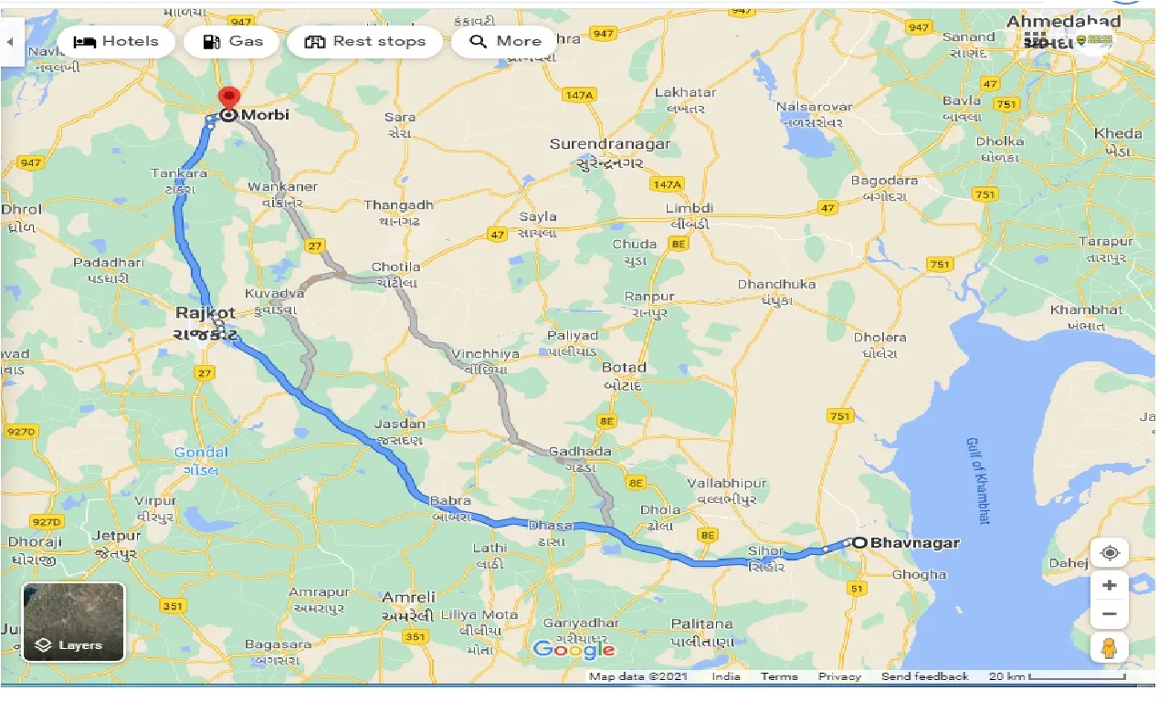 bhavnagar-to-morbi-taxi