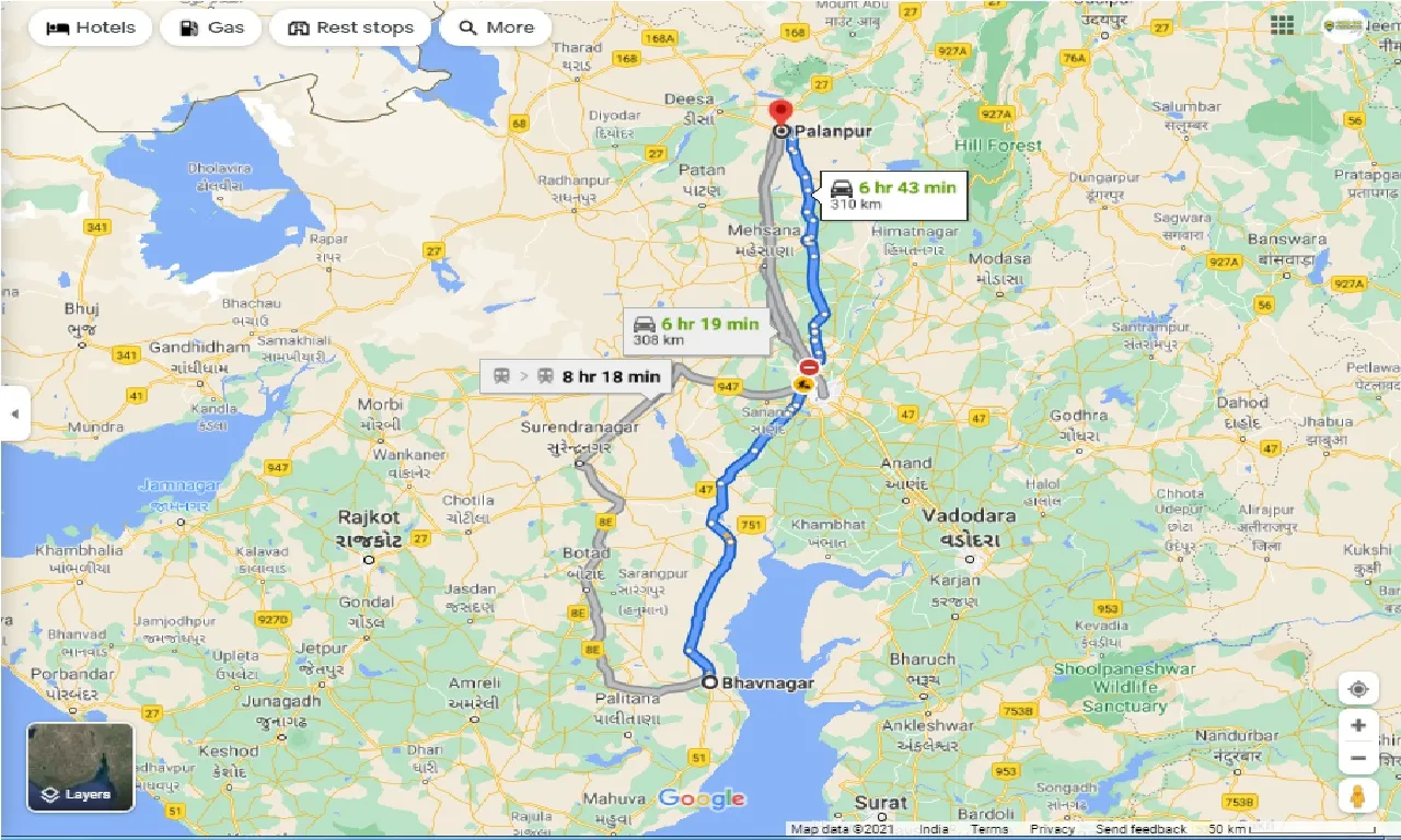 bhavnagar-to-palanpur-round-trip