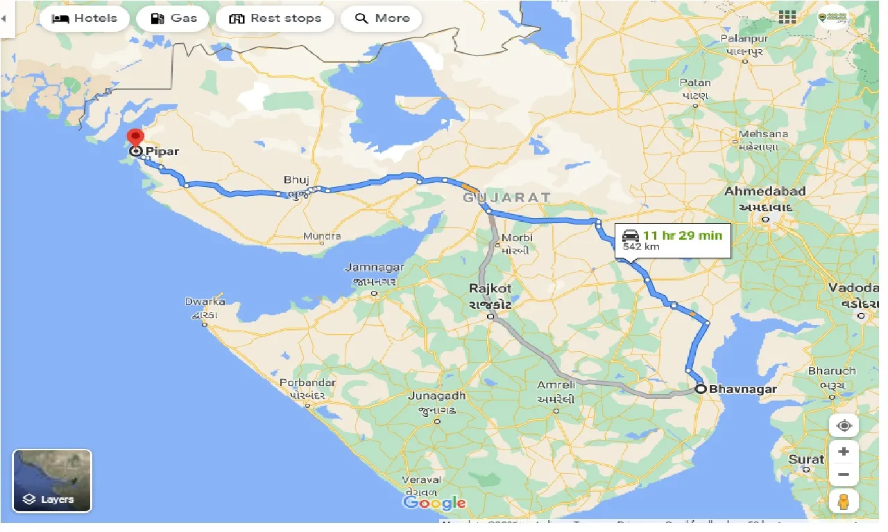 bhavnagar-to-pipar-one-way