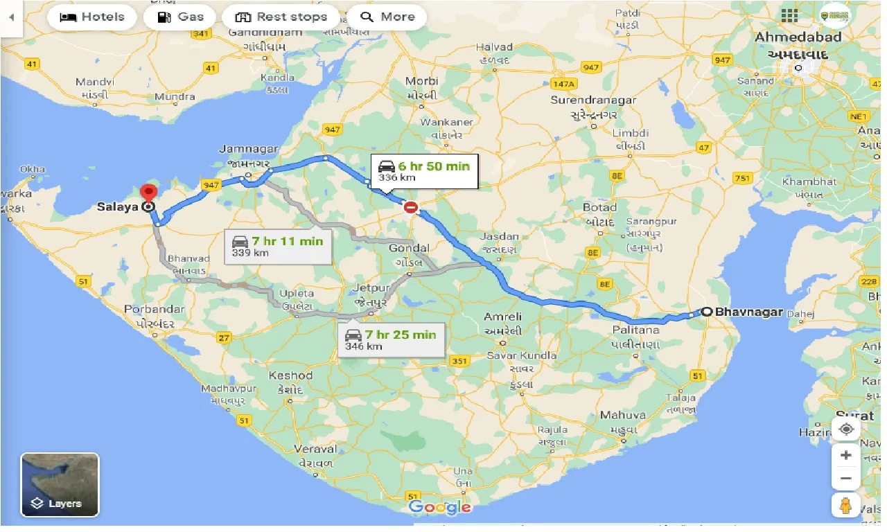 bhavnagar-to-salaya-taxi