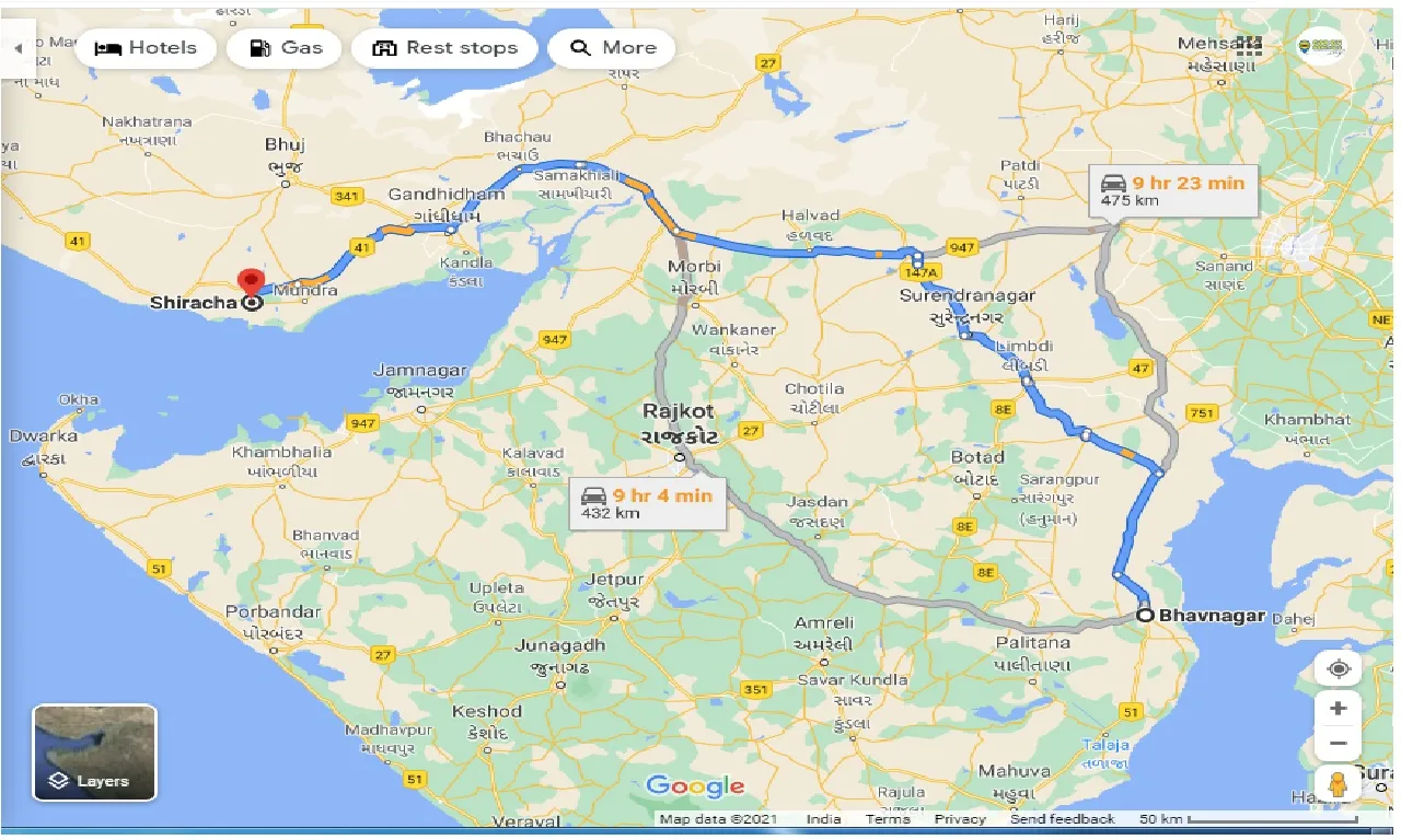 bhavnagar-to-shiracha-one-way