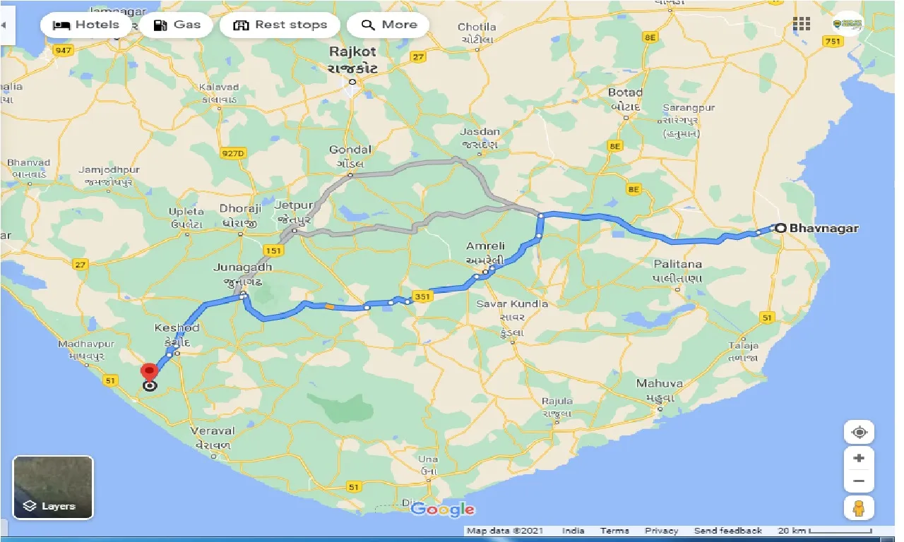 bhavnagar-to-sultanpur-one-way