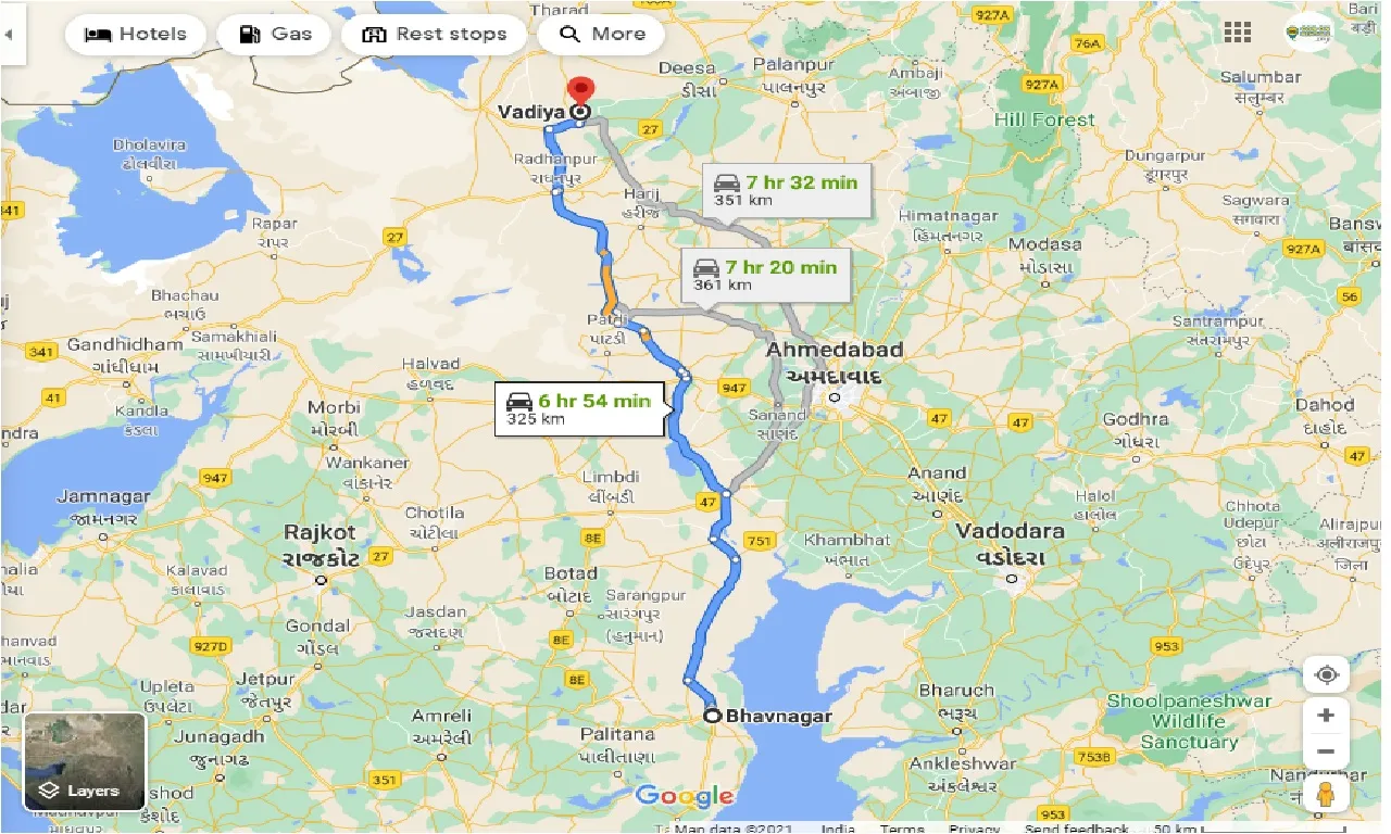 bhavnagar-to-vadiya-taxi