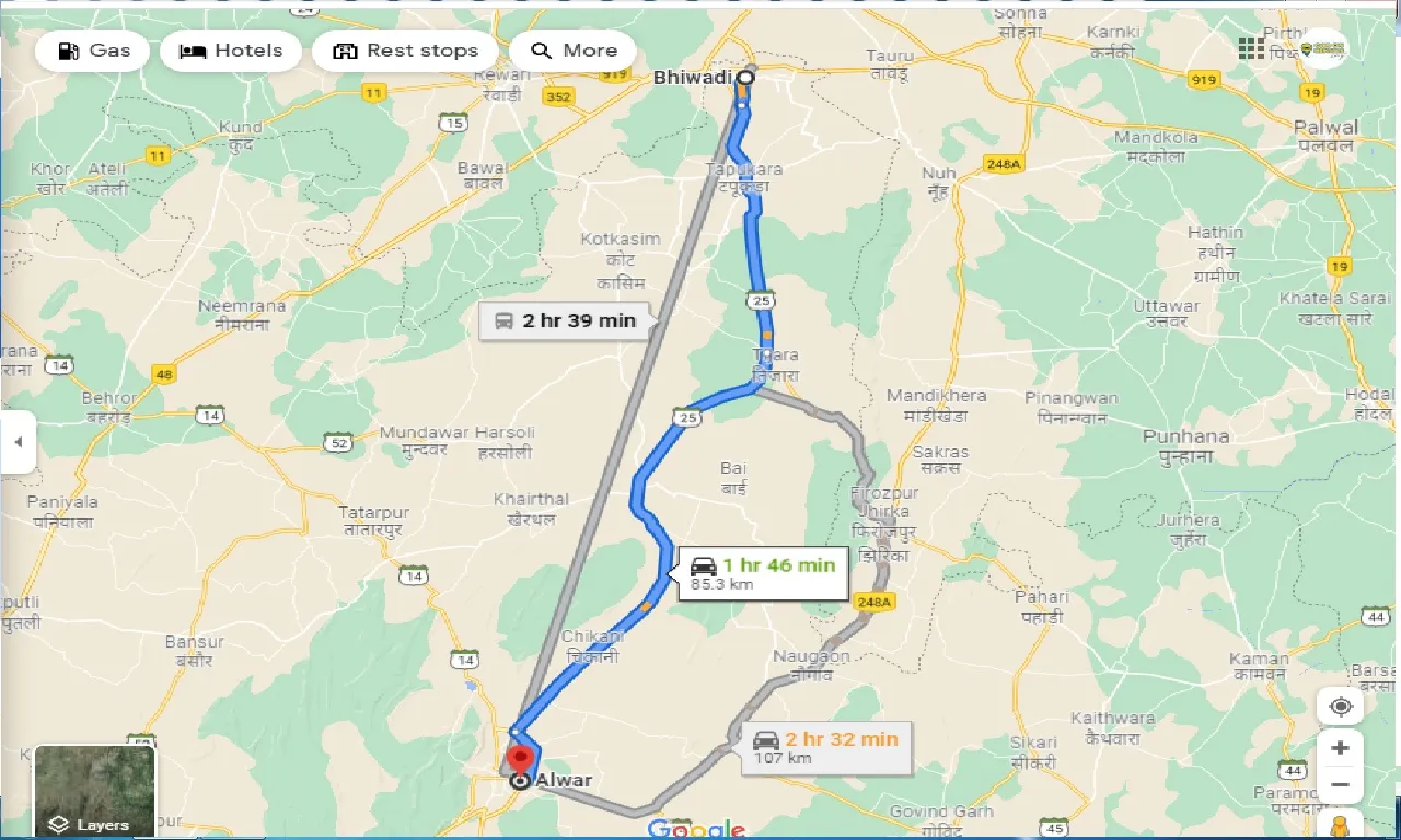 bhiwadi-to-alwar-round-trip