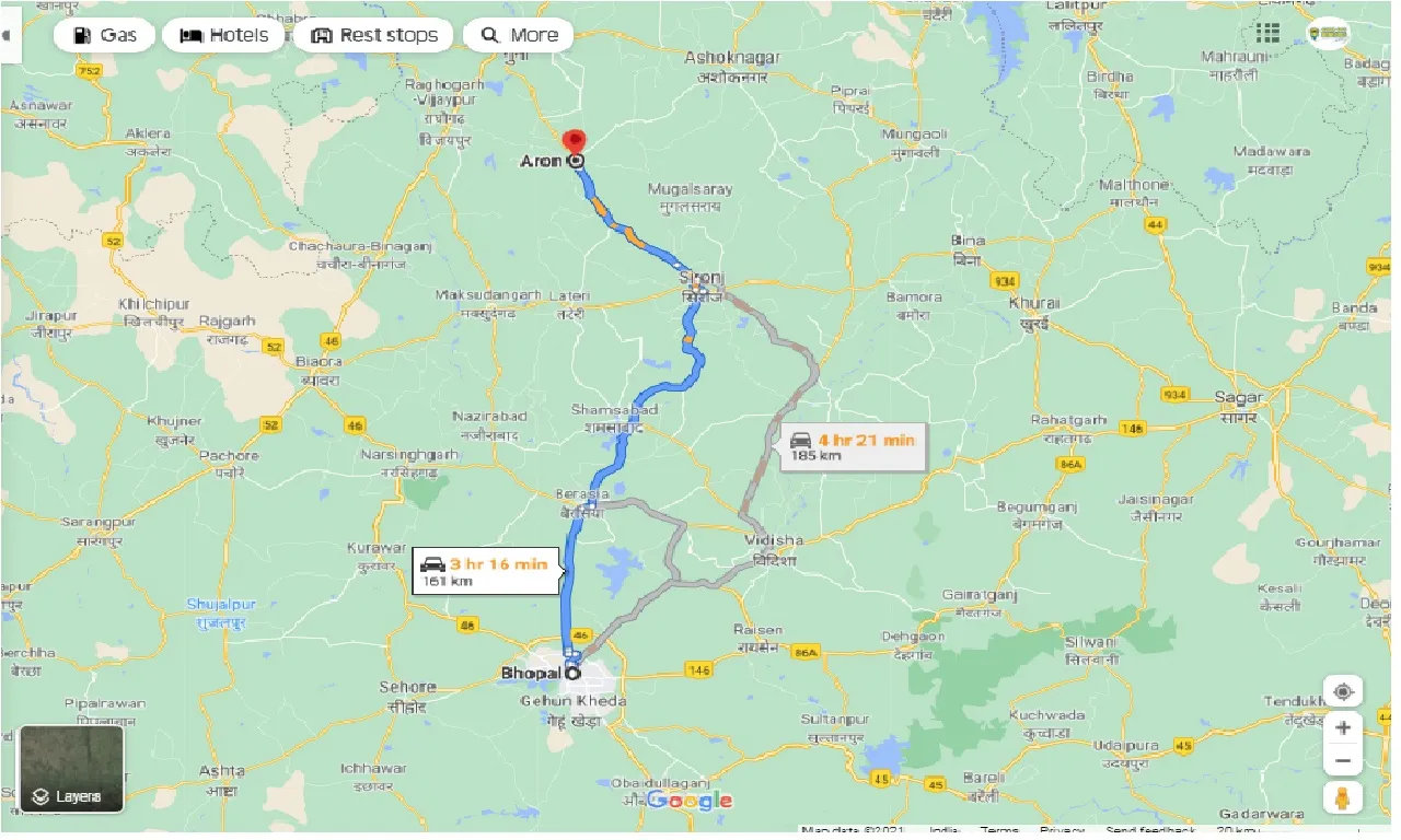 bhopal-to-aron-round-trip