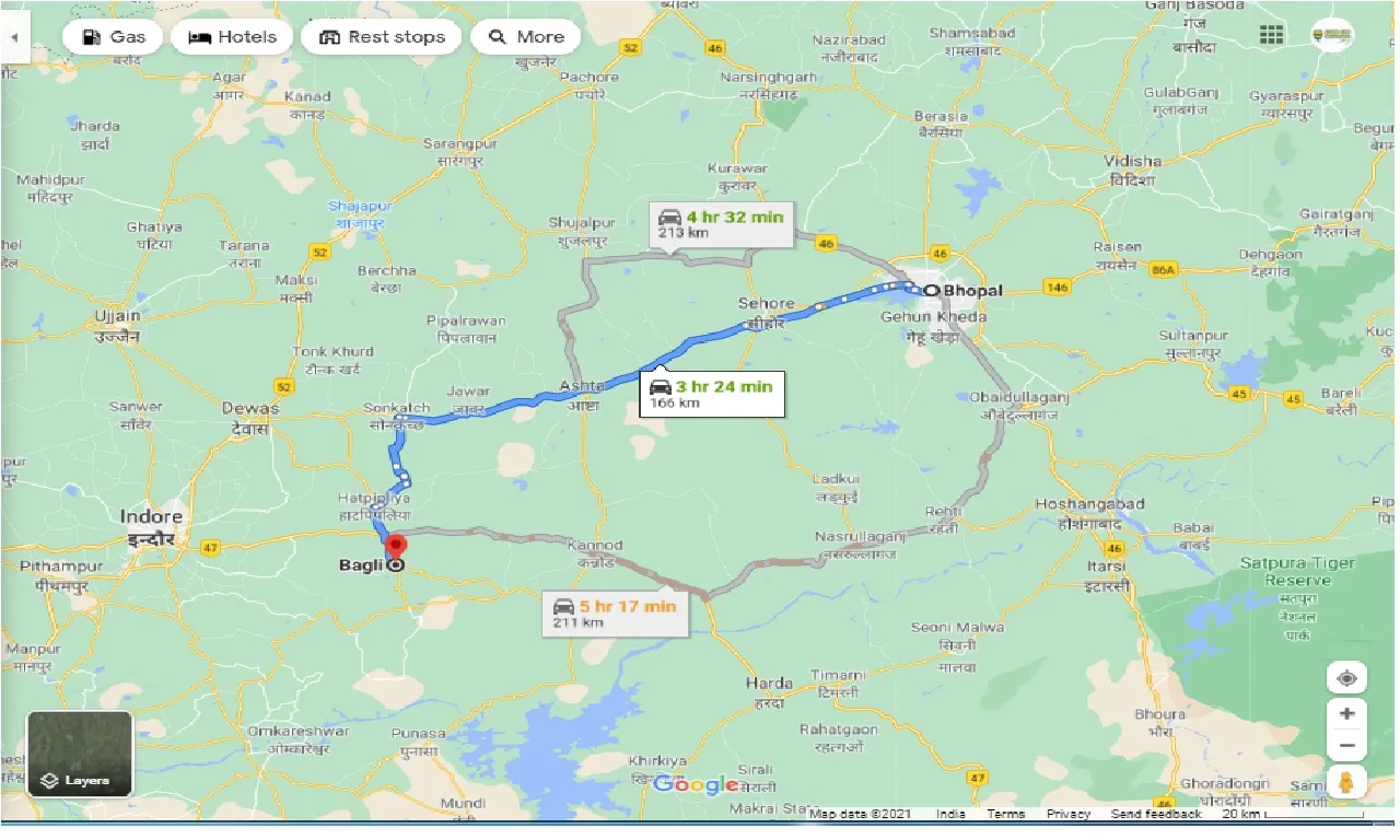 bhopal-to-bagli-round-trip