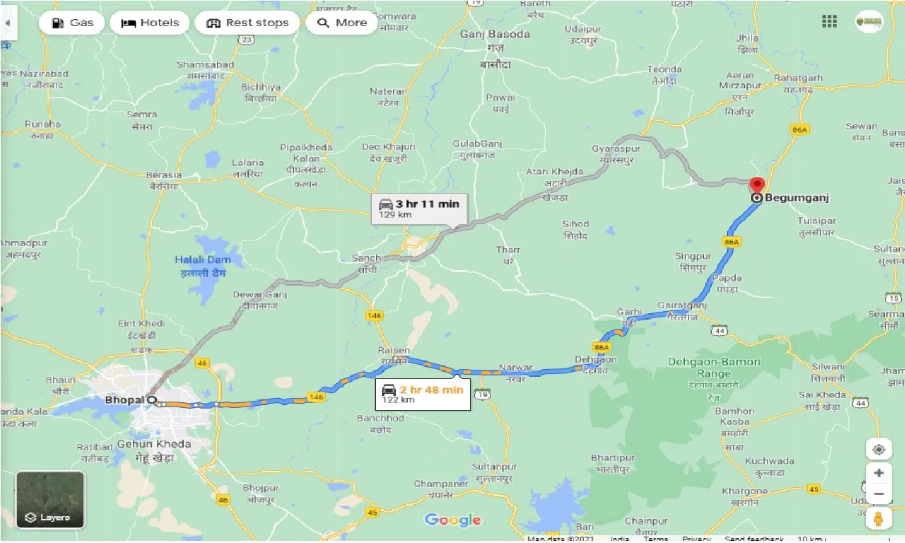 bhopal-to-begumganj-round-trip