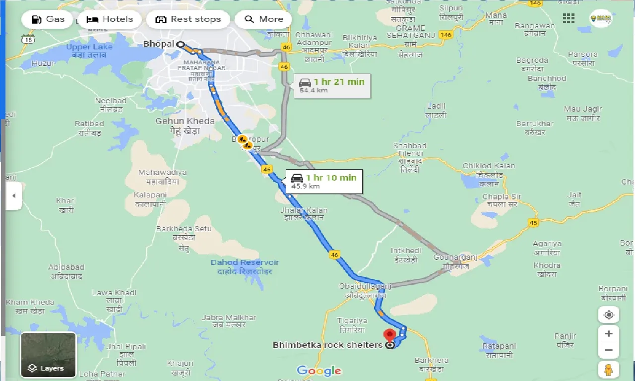 bhopal-to-bhimbetka-one-way