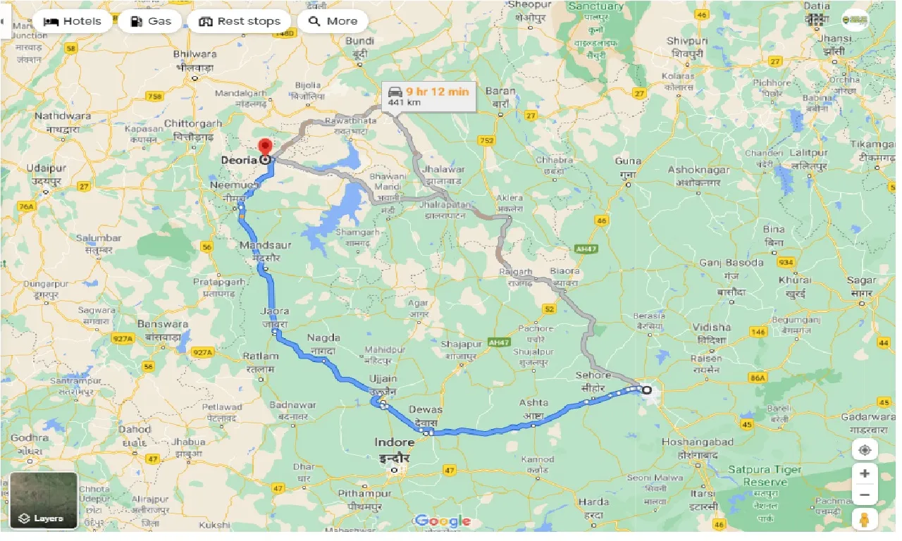 bhopal-to-deoria-round-trip