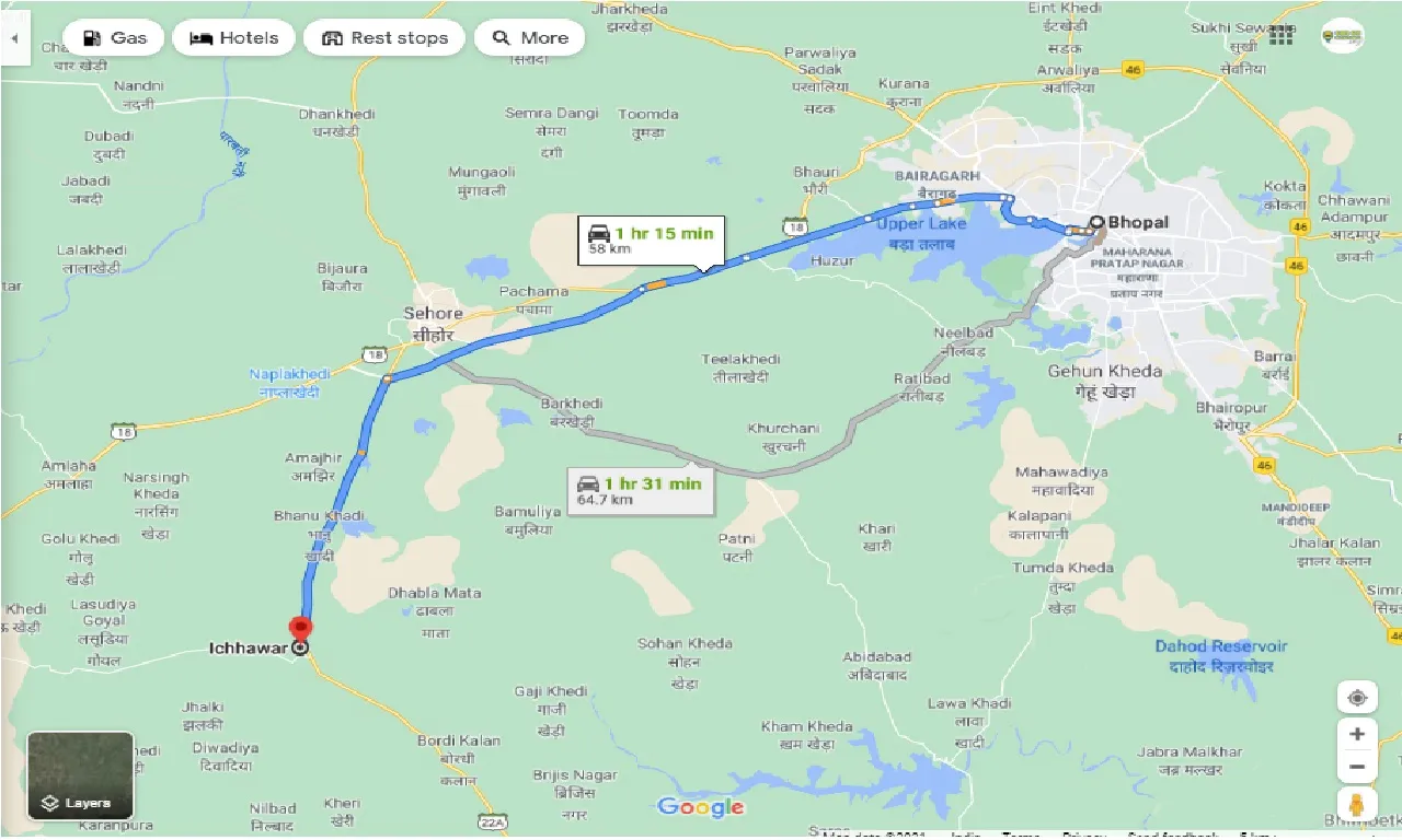 bhopal-to-ichhawar-round-trip