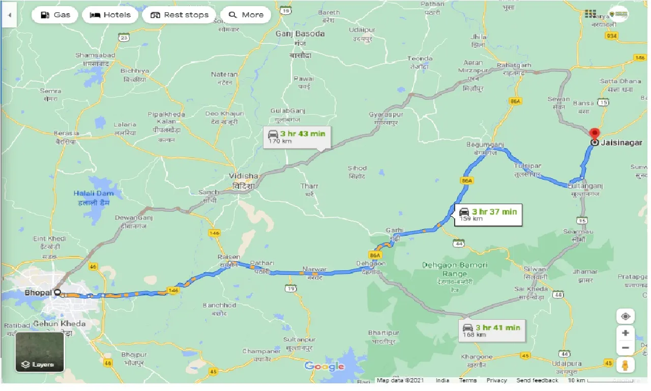 bhopal-to-jaisinagar-round-trip