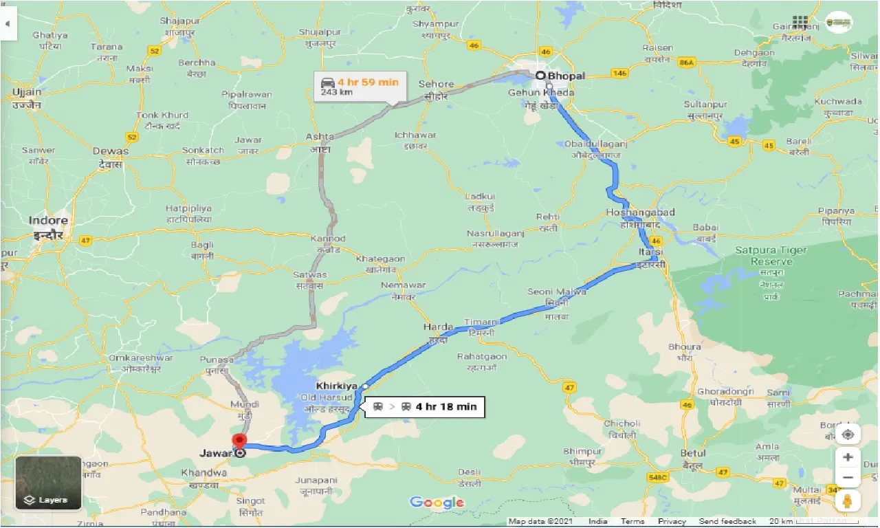 bhopal-to-jawar-round-trip