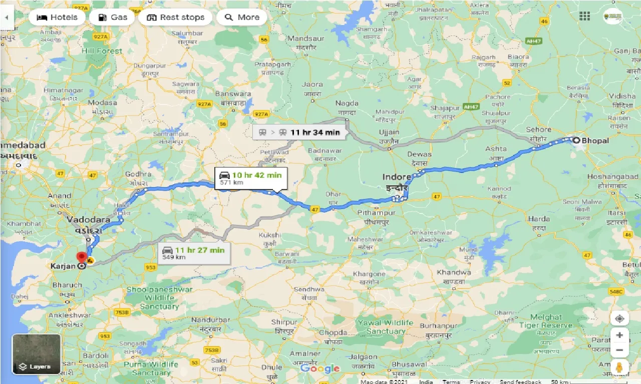 bhopal-to-karjan-round-trip