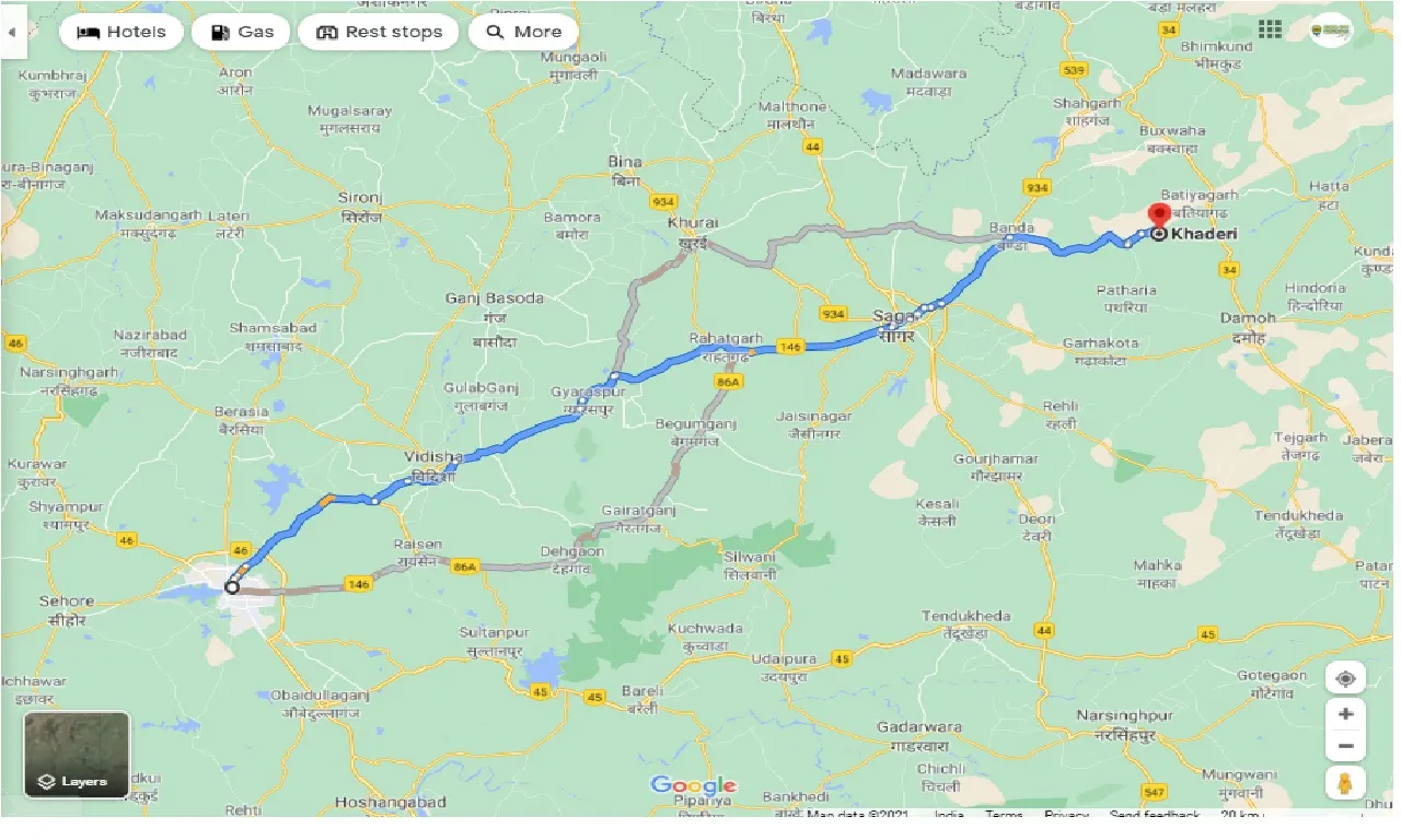 bhopal-to-khaderi-one-way