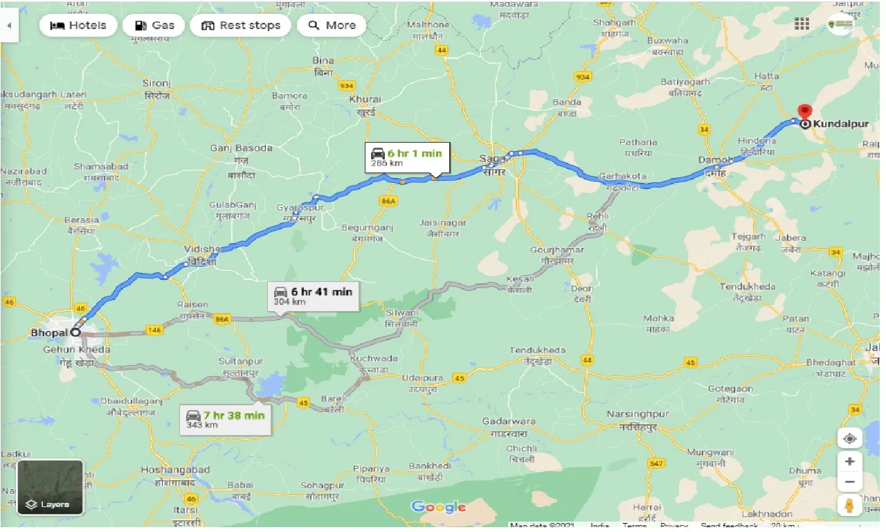 bhopal-to-kundalpur-round-trip