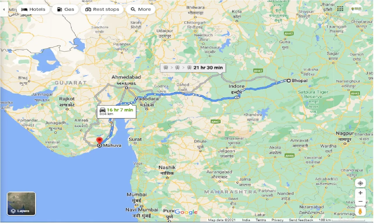 bhopal-to-mahuva-round-trip
