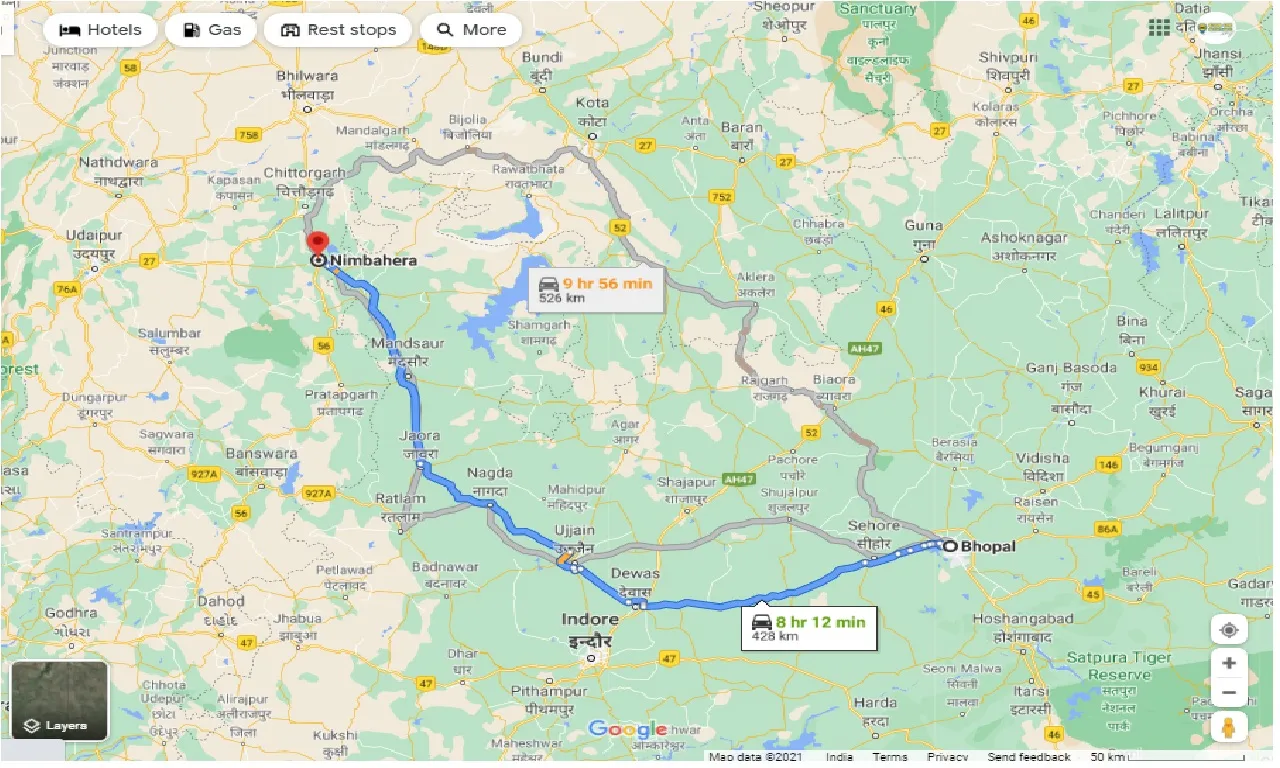bhopal-to-nimbahera-one-way