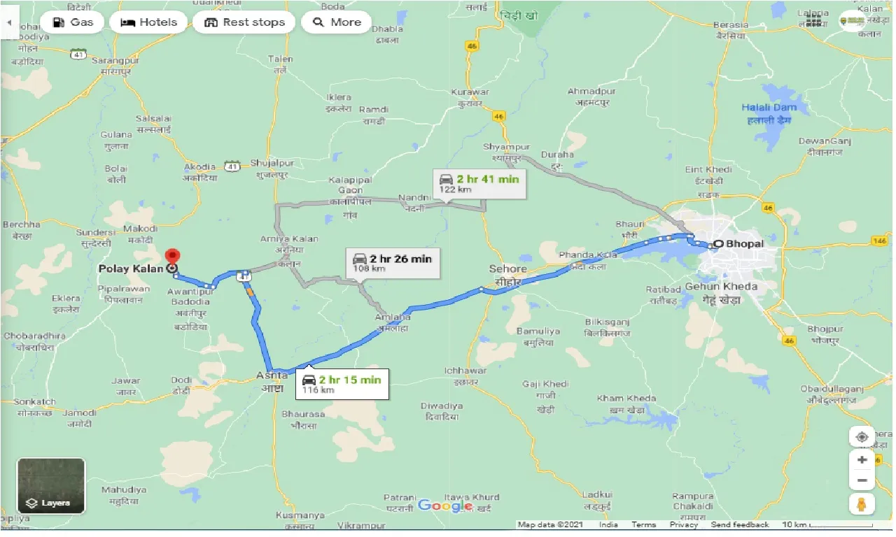 bhopal-to-polay-kalan-round-trip