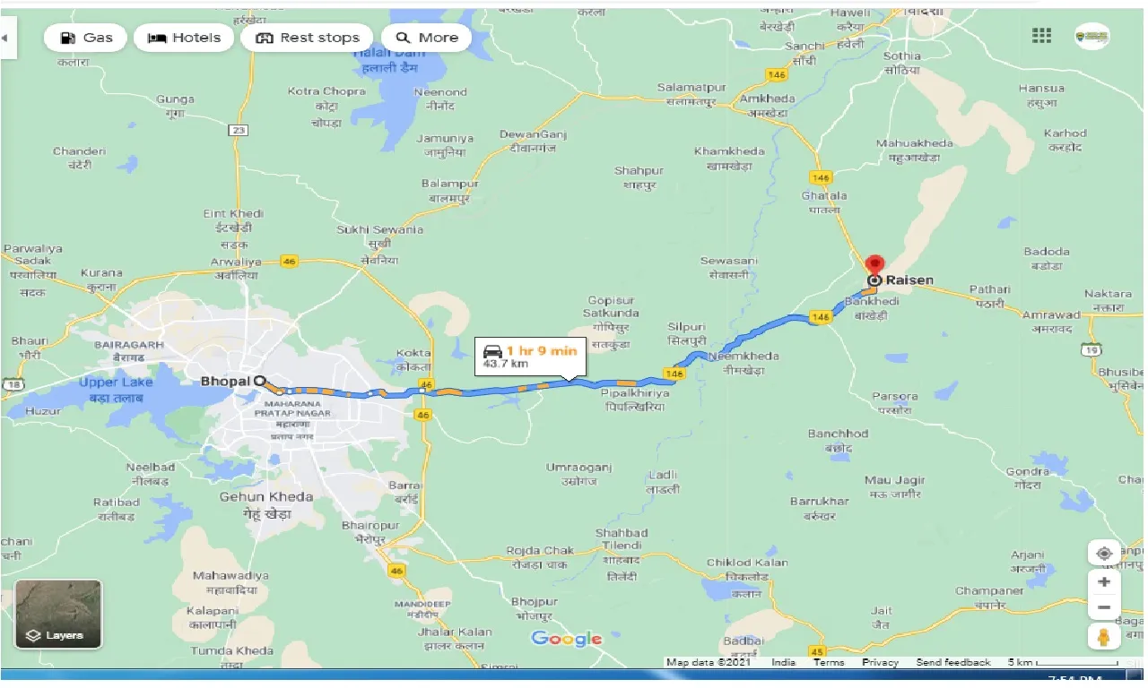 bhopal-to-raisen-one-way
