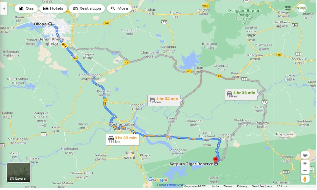 bhopal-to-satpura-tiger-reserve-round-trip