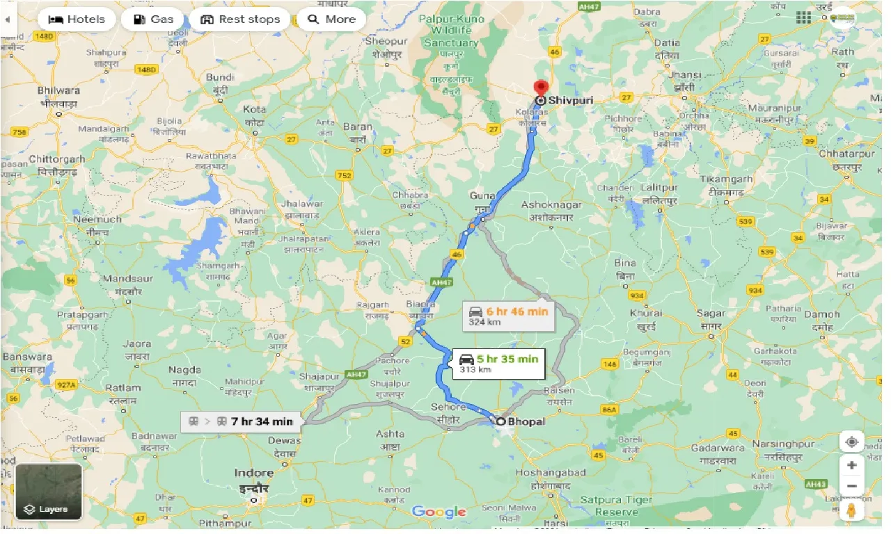 bhopal-to-shivpuri-one-way