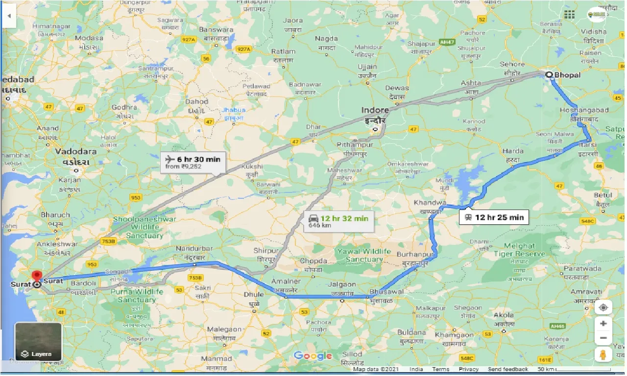 bhopal-to-surat-one-way