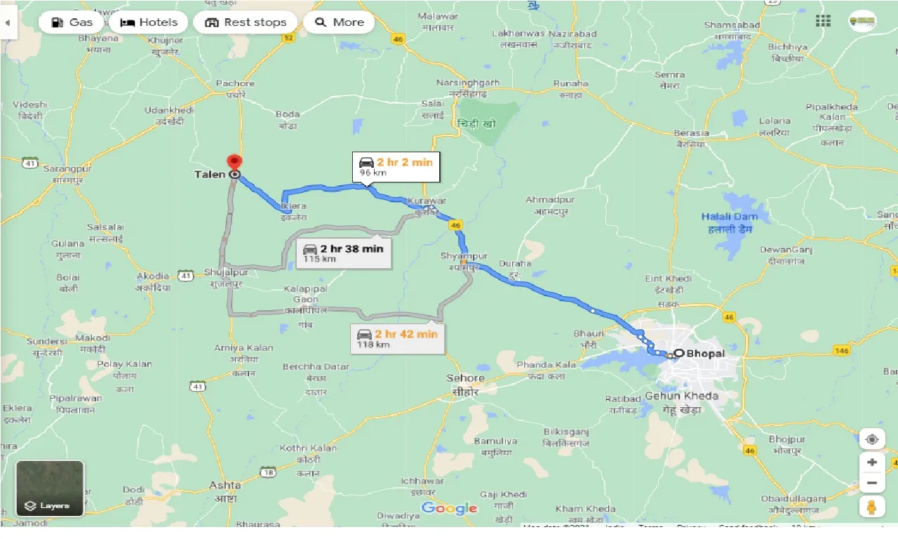 bhopal-to-talen-one-way