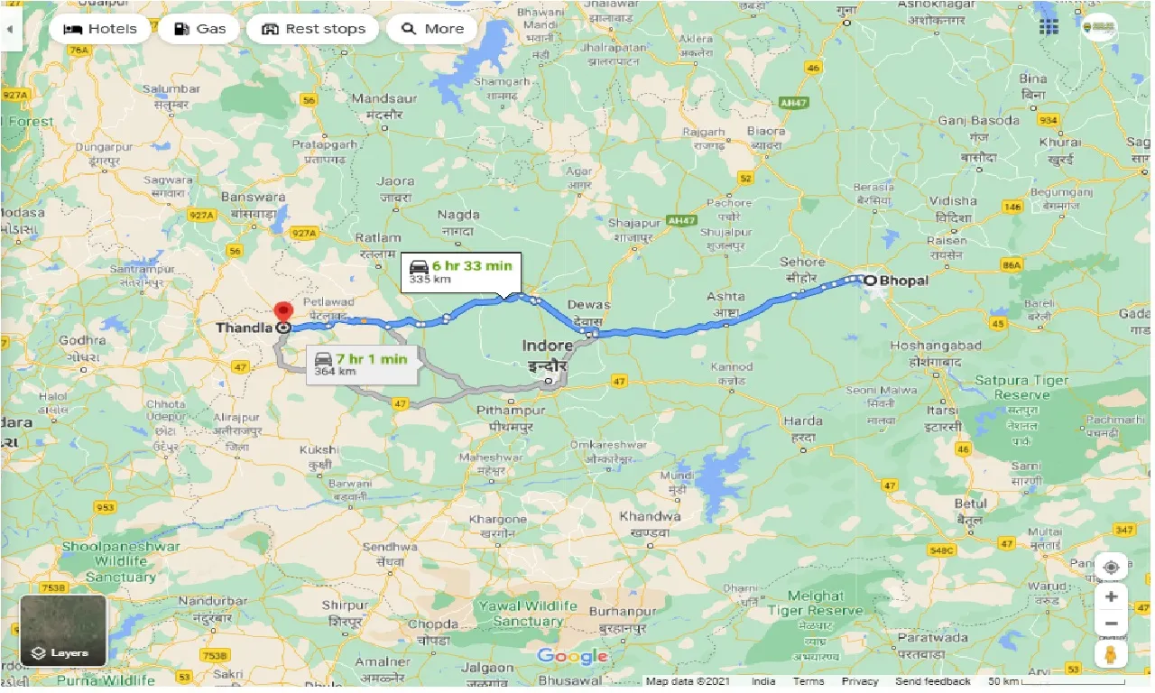 bhopal-to-thandla-round-trip