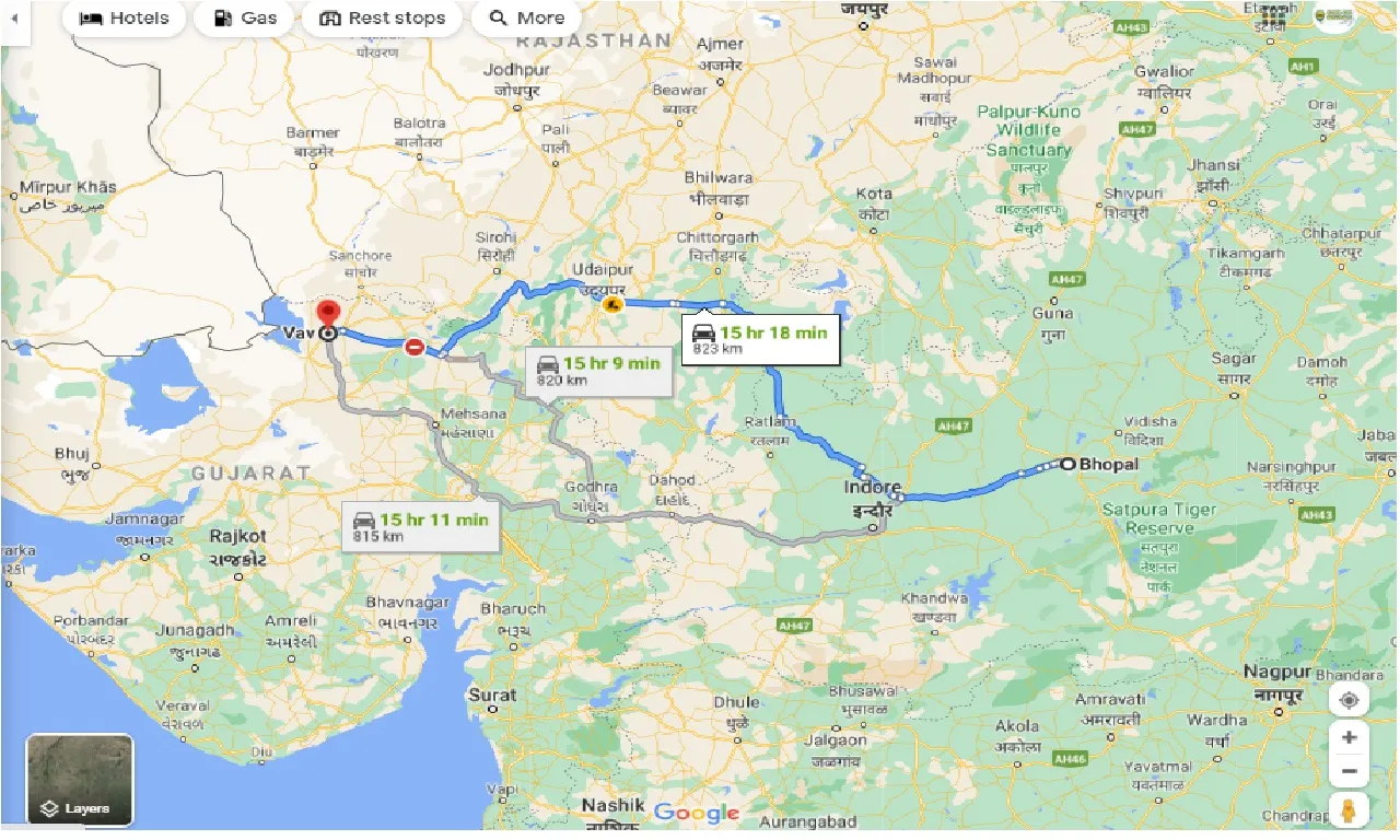 bhopal-to-vav-round-trip