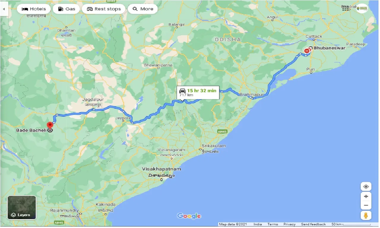 bhubaneswar-to-bacheli-taxi