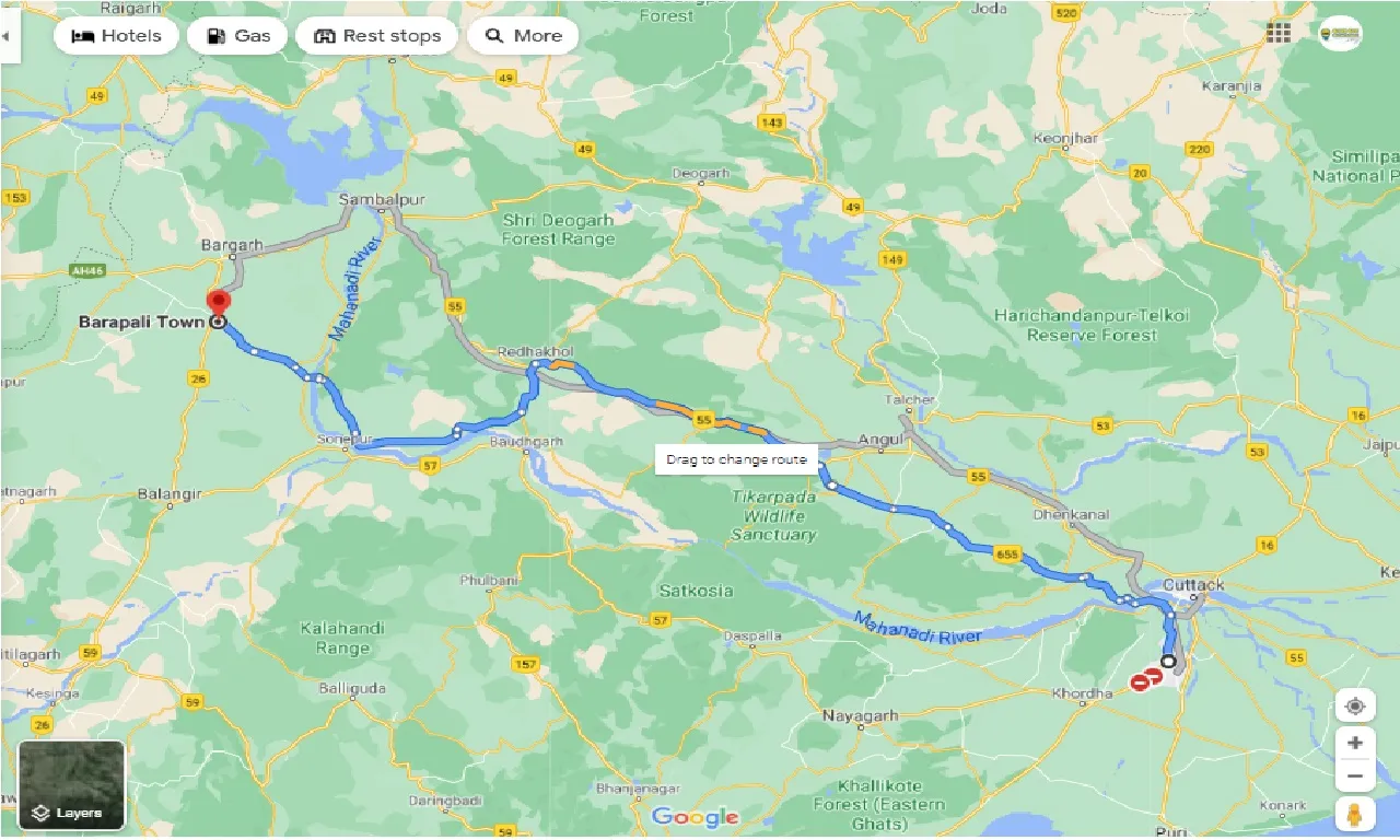 bhubaneswar-to-barpali-one-way