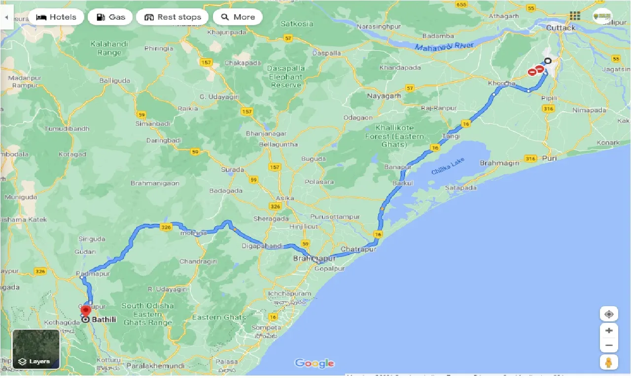 bhubaneswar-to-bathili-one-way