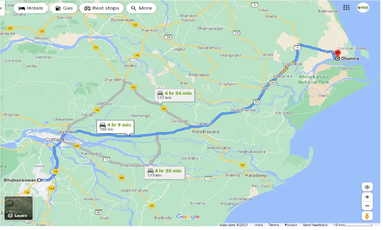 bhubaneswar-to-dhamara-one-way