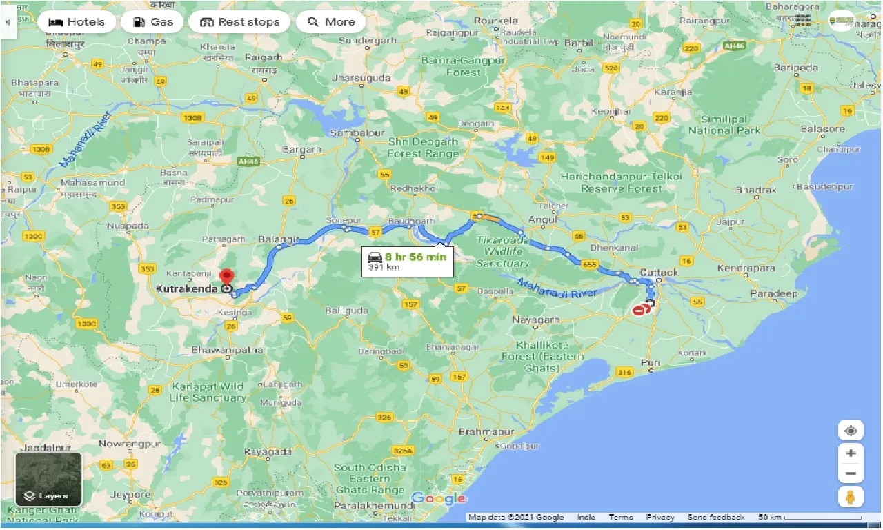 bhubaneswar-to-dumerbahal-forest-range-one-way