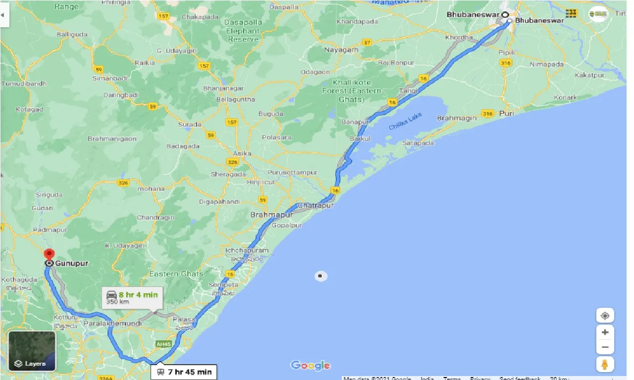 bhubaneswar-to-gunupur-taxi