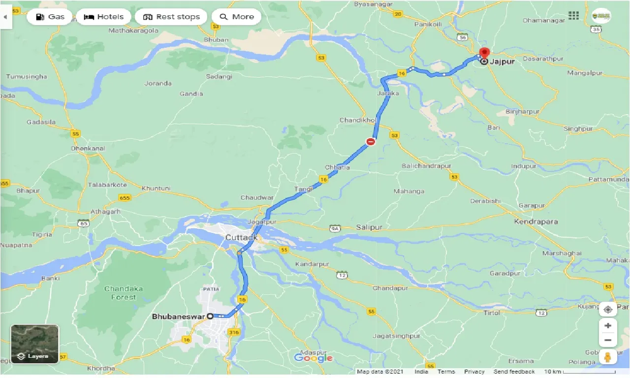 bhubaneswar-to-jajpur-taxi