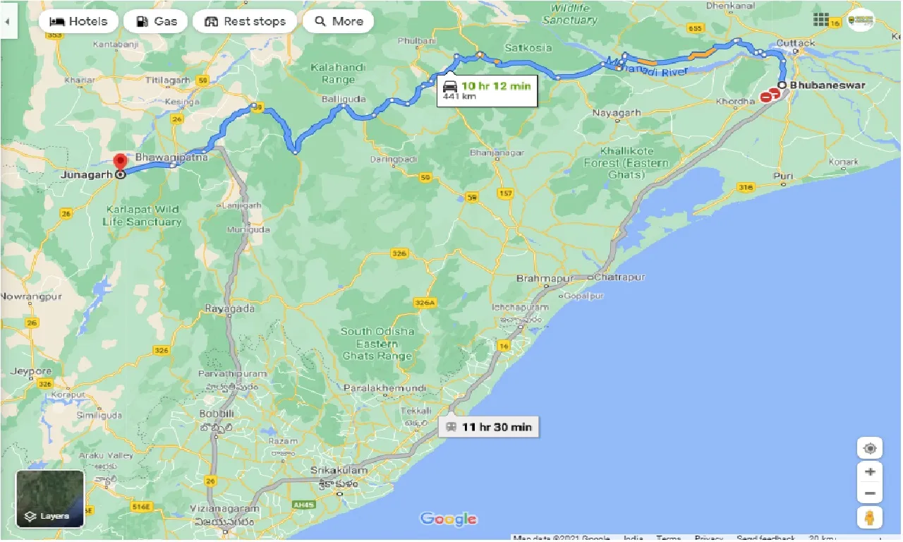 bhubaneswar-to-junagarh-one-way