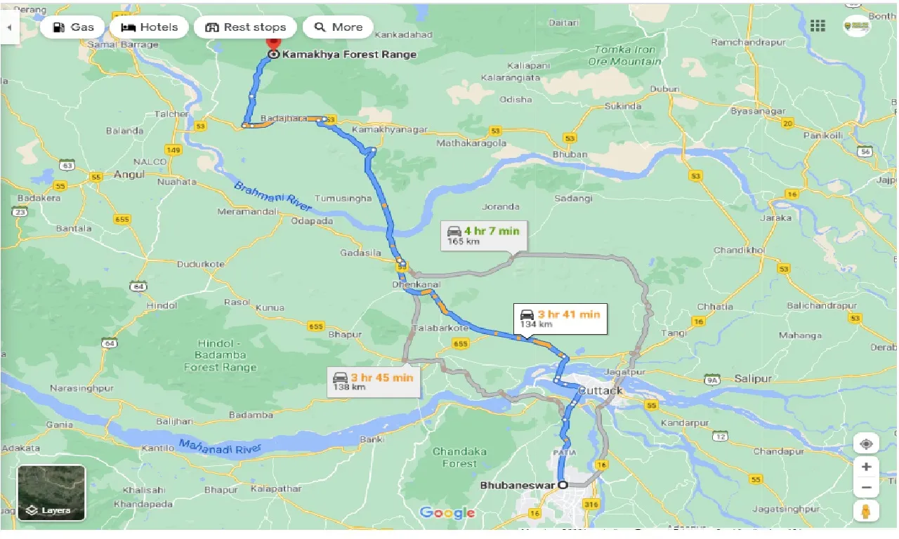 bhubaneswar-to-kamakhya-forest-range-taxi