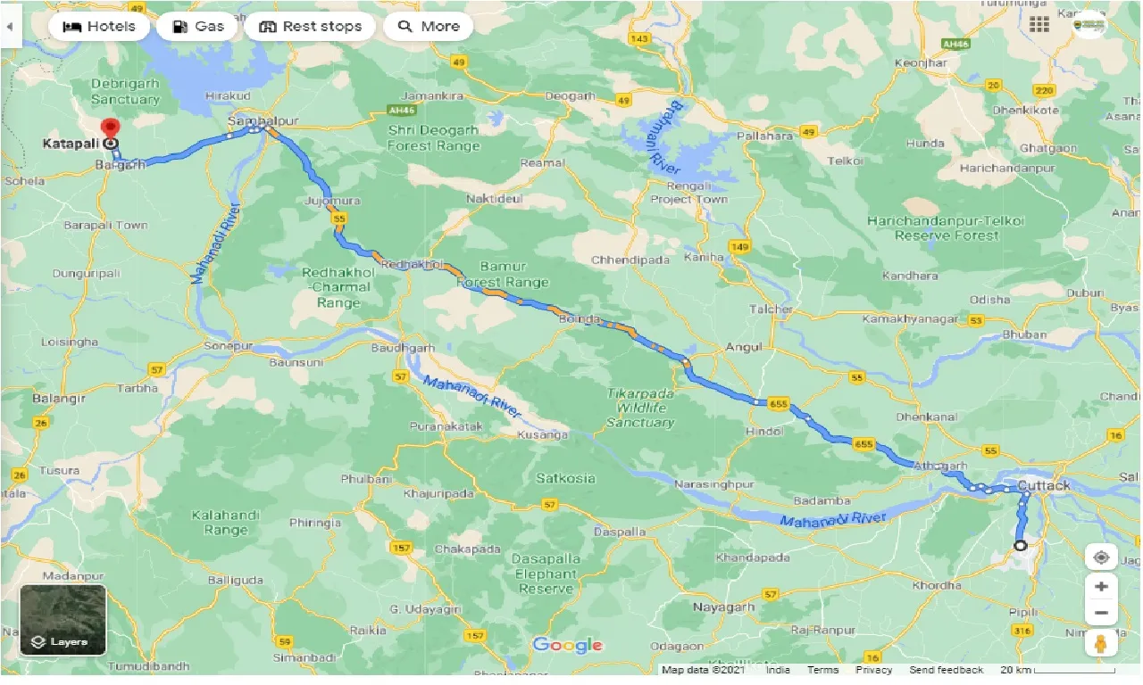 bhubaneswar-to-katapali-one-way