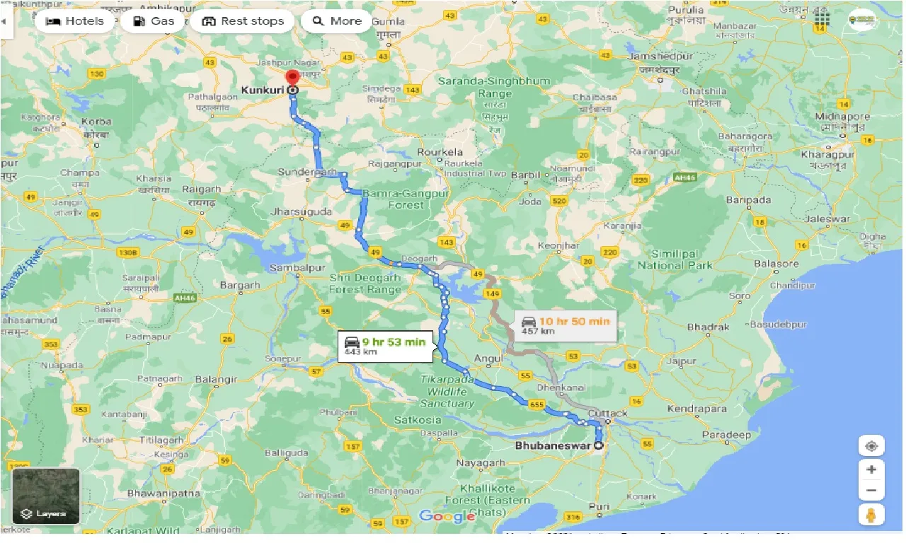 bhubaneswar-to-kunkuri-taxi