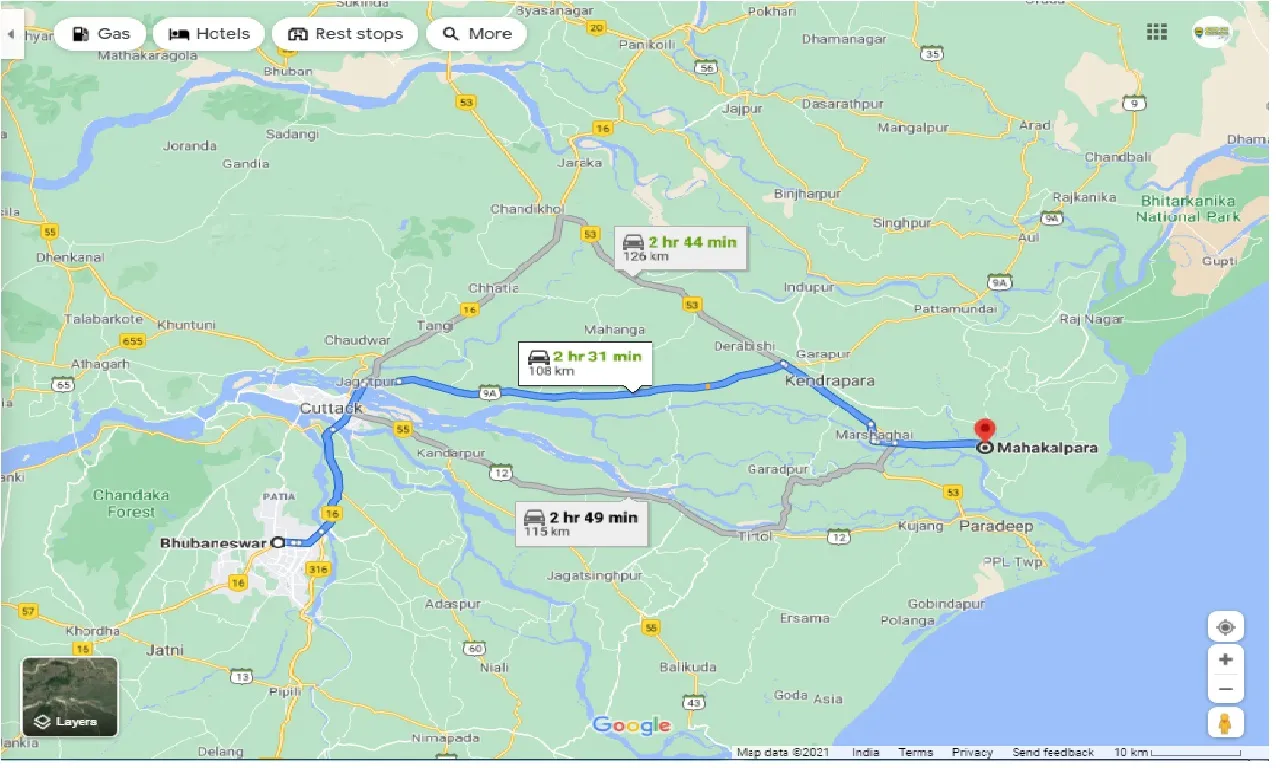 Bhubaneswar To Mahakalpara One Way bhubaneswar-to-mahakalpara-one-way